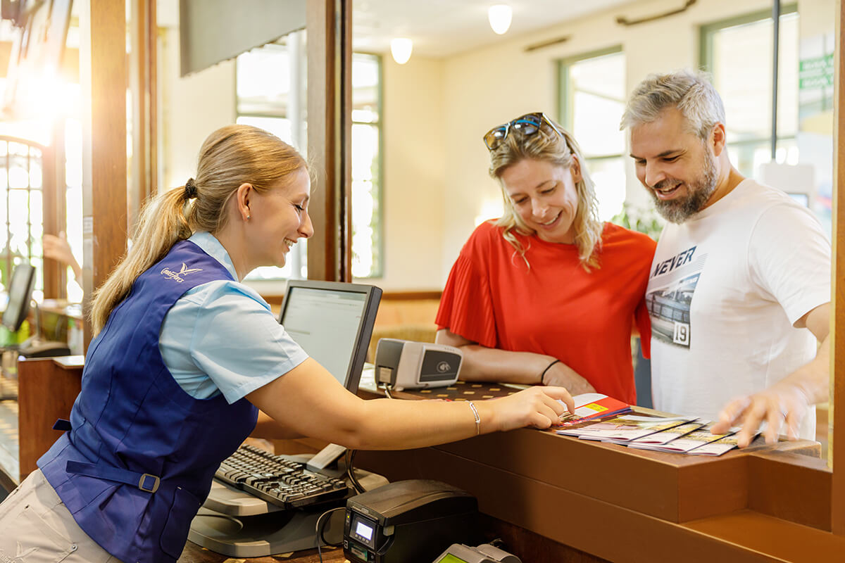 Inchecken bij Center Parcs - Parkinfo